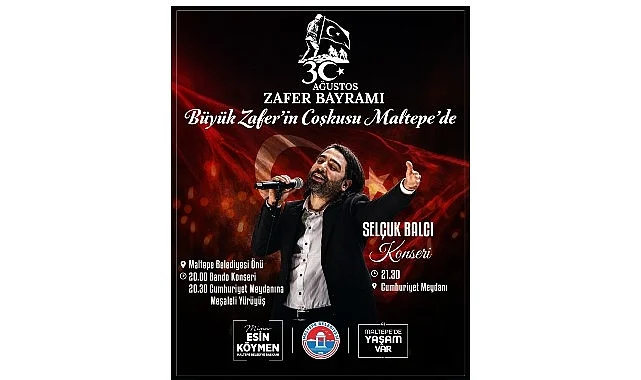 Zafer Bayramı coşkusu Maltepe’de yaşanacak