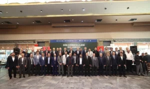 Büyükakın, 12 ilçeden din görevlileri ile bir araya geldi