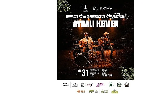 İzmir’in yerel zeytini Erkence, Orhanlı Köyü’nde üçüncü kez festivalle kutlanıyor