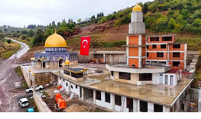 Karamürsel Aksa Camii Büyükşehir’le yükseliyor