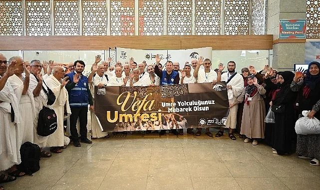 Konya Büyükşehir’in “Vefa Umresi Projesi”nde Üçüncü Kafile Dualarla Uğurlandı