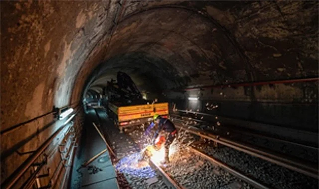 Metro raylarında değişim zamanı
