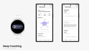 Samsung Health, Uyku Koçluğu’nu başlatmayı kolaylaştırıyor ve haftalık önerileri kişiselleştiriyor